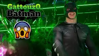 Gattouz0 turns into Batman