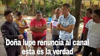 Doña Lupe se retiral del canal//Me duelen que hablen mal de mi hija y por ustedes me saldre