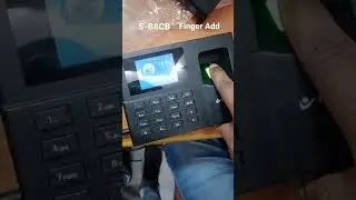 Secureye S-B8CB Biometric Machine || Finger Enrollment Process