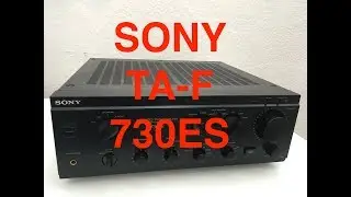 SONY TA-F730ES High End + JBL Control ONE - Audio Test
