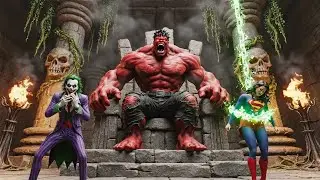 Unexpected Team-Up | SHOCK! What Did Joker Do To Wonder Woman? Spider Man & Hulk Joker Fight!
