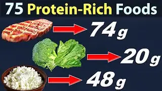 75 High Protein Foods & Dishes &ndash; Animal, Vegan, Vegetarian &ndash; How Much Protein You Can Get