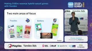 Making $100m revenue hybrid casual games with Voodoo - Charles Andr&eacute;ani, Voodoo.io
