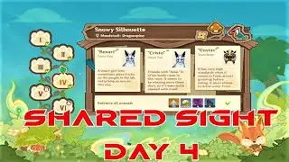Shared Sight Day4 - Snowy Silhouette | Genshin Impact