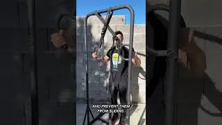Как закрепить гимнастические кольца