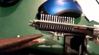 Fixing pins on a 16x2 lcd