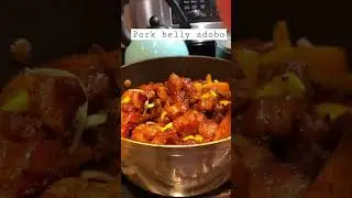 Crispy dried pork adobo. Digos style.