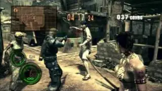 Resident Evil 5 - Mercenaries - Duo - Public Assembly - SS rank
