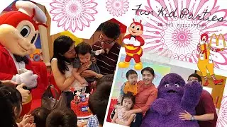 Jollibee VS McDonald's Kiddie Party | This is Daily Travel Vlog #9