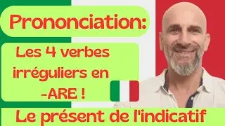Les quatre verbes italiens irréguliers du premier groupe en - ARE!