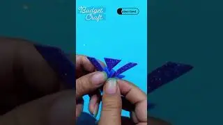 Easy hairclip #budget #craft #youtubeshorts #shortvideo #shortfeed#shortsfeed #shorts #hairclipcraft