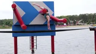 This is the official Wipeout Park in The Netherlands.