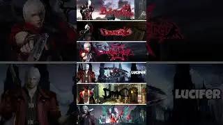 DEVIL MAY CRY - TODAS AS ESPADAS MELEE DA FRANQUIA | DANTE #shorts