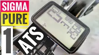 SIGMA Pure 1 ATS Wireless - Как установить велосипедный компьютер?