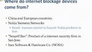 Parisa Zangeneh- Internet Censorship in Iran.wmv