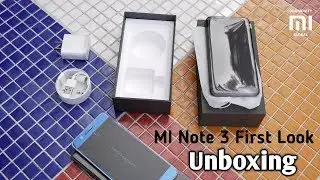 Mi Note 3 - First look and Full specification Unboxing Review official video