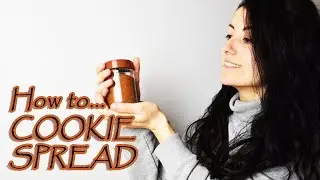 SUPER QUICK! How to make the Vegan Biscoff Lotus cookie butter spread butter // by Conscious Rebhell