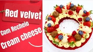 GUIRLANDA NATALINA  | MASSA RED VELVET | SAMIRA NUNES