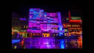 Hamburg KLUBHAUS #mediafacade #ledfactory #fyp