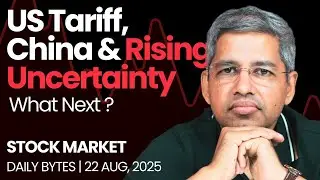 Tariff Tension Prevails ? Uncertain Market Conditions | Metals & PSU Bank Stocks Fall | Alok Jain
