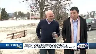 Former Democratic gubernatorial candidate Steve Marchand endorses Andrew Yang