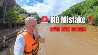 Exploring the River Kwai: Mon Village, Jungle Buddha & Wild Swim Gone Wrong!