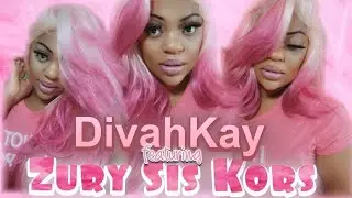 Pinky Is That You Girl? || Zury Sis HD Lace Kors Wig Collab w/Mrs. K. Kreations|| DivahKay