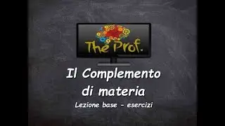 Analisi logica: Il Complemento di materia (esercizi)