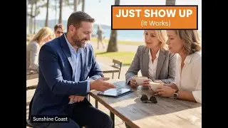 Business Networking Basics | Show Up & Book 1-2-1s | Connective Sunshine Coast