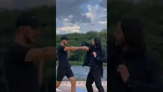 John wick  Training like scene.