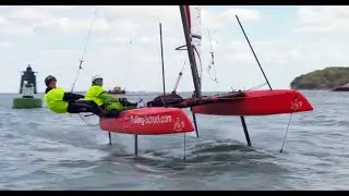 Foiling rocks! by Foiling-School.com