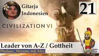 CIVILIZATION 6: Leader Marathon (21) - Gitarja / Indonesien (Deutsch/Gottheit)
