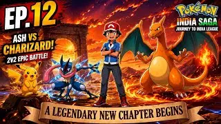 Episode 12 |Ash vs Charizard Valley Leader 🔥 | 2v2 Epic Battle