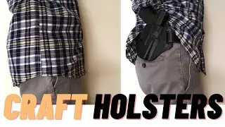 First Look + Unboxing: Craft Holster leather OWB for the Glock 19!