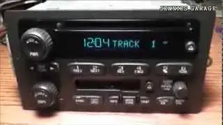 Как разблокировать магнитолу Chevrolet Theftlock 2002–2008 годов — с бонусом в виде запоминающейс...