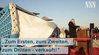 Strandkorbversteigerung f&uuml;r den guten Zweck