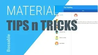 Bossable.com: Советы и рекомендации по панели инструментов AngularJS Material Design