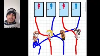 Toilet draw puzzle game #video 