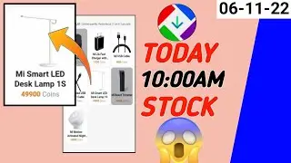 Getapps 10:00am stock (06-11-22) Mi Smart LED Desk Lamp Redeem? 🤔😱