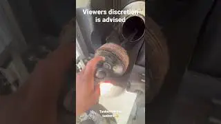 Abrams M1 A2 Cleaning the main gun!