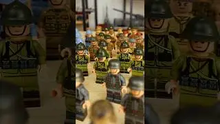 A MASSIVE COLLECTION OF WORLD WAR I MILITARY LEGO FIGURES