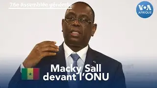 Allocution du président sénégalais Macky Sall à l'ONU