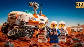 LEGO City Mars Mission: Rover Wheel Fell Off! 🔴🚙