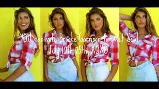 Wet Seal Model Search 2015- Brooke Garrison