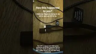 странная элт + аномалия элгато #элт #hdcrt #1080i #ретро