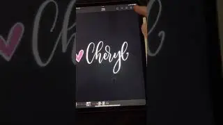 How to Add Hand Lettered GIF Signature Logo on IG