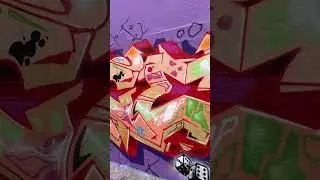 🎲Dice in the Rain🎲 #graffiti #graffitiart #rain