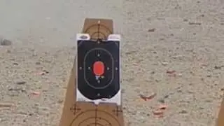 Re Nine Safety Target Cone First Test