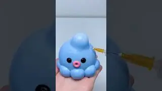 Octopus Squishy Fun 🐙  Relaxing Stress Relief Toy #asmr #SquishyToys #stressrelief #satisfyingshorts