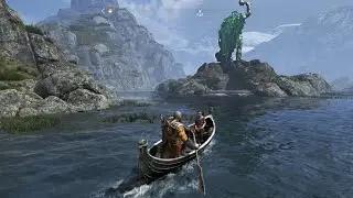 God of War (PC) - Destroy Thor's Statue - Gameplay (2K) - Part 27
